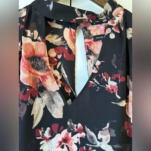 Floral Long Sleeve Dress - Picture 4 of 5